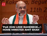 'PoK hum leke rahenege…': Home Minister Amit Shah slams Congress over Mani Shankar Aiyar's remarks