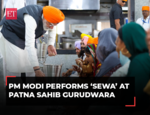 PM Narendra Modi visits Gurudwara Patna Sahib; serves langar to devotees in Bihar's capital
