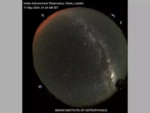Red glow