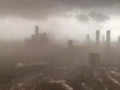 Mumbai Strom: Dust, thunderstorm hit Mumbai, local train & f:Image