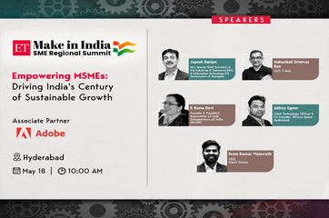 ET Make in India Regional Summit in Hyderabad will focus on the state’s high-tech prowess