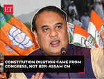 Congress ideology foreign to the Constitution, wants to promote Sharia: Assam CM Himanta Biswa Sarma