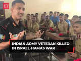 Indian UN staffer Col Anil Kale killed in Gaza, 'first international casualty' in Israel-Hamas war