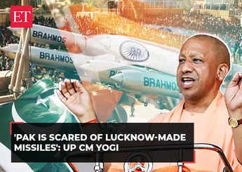 CM Yogi mocks Pakistan, says 'enemy gets scared when the missile made in Lucknow roars at borders'