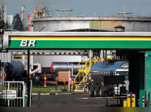 FILE PHOTO: The entrance of the Petrobras Alberto Pasqualini Refinery is seen in Canoas
