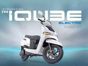 TVS Motor launches electric two-wheeler iQube in Bengaluru:Image