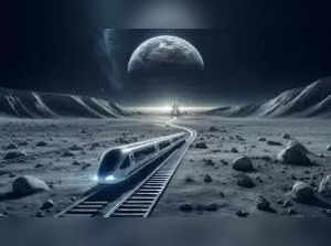 NASA lunar train.