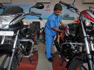 Two-wheeler makers ride high on parts sale:Image
