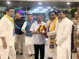 Swati Maliwal 'assault': BJP's Poonawala claims 'Kejriwal protecting aide Bibhav Kumar', shares image of them at Lucknow airport