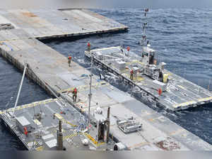 Construction of JLOTS Pier in Mediterranean