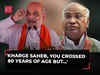 Kharge Saheb, you crossed 80 years of age but could not understand India...: Amit Shah at Bihar rally