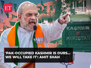 'Pak-occupied Kashmir is ours, will remain so and we will take it...': Amit Shah at Bihar rally