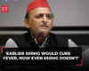 Akhilesh Yadav's 'Paracetamol' attack on BJP:  'Earlier 500mg would cure a fever, now...'