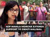 Swati Maliwal assault case: Delhi BJP Mahila Morcha extends support to AAP MP; demands CM Kejriwal's resignation