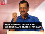 LS polls 2024: Will be happy to see AAP winning all 13 seats in Punjab while watching results from jail, says CM Kejriwal