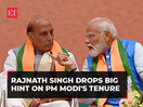 Rajnath Singh drops big hint on PM Modi's tenure: 'He will be Prime Minister till…'