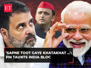 'Panje, Cycle Ke Sapne Toot Gaye Khatakhat Khatakhat…': PM Modi taunts INDIA bloc at Fatehpur rally