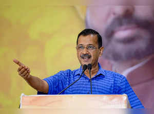 **EDS: CORRECTS DETAILS** Amritsar: Delhi Chief Minister Arvind Kejriwal address...