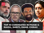Lok Sabha Elections 2024:  From Rahul to Smriti to Chirag to Omar- Top 10 candidates in Phase 5