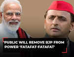 Akhilesh Yadav’s jibe at PM Modi 'Public will remove BJP from power ‘fatafat-fatafat'