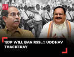 'BJP will ban RSS...': Uddhav Thackeray at INDIA bloc's press conference