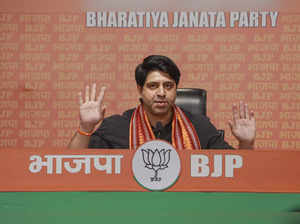 New Delhi: BJP National Spokesperson Shehzad Poonawalla addresses a press confer...