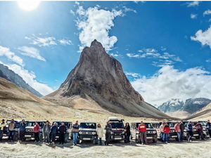 Off-roading mania sweeps India: Thrill-seekers conquer challenging terrain:Image