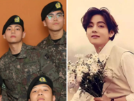 BTS' V shares heartwarming photos with military friends and pet dog Yeontan: Check pics