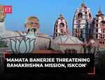 'Mamata Banerjee threatening Ramakrishna Mission, Bharat Sevashram, ISKCON to please vote bank': PM Modi
