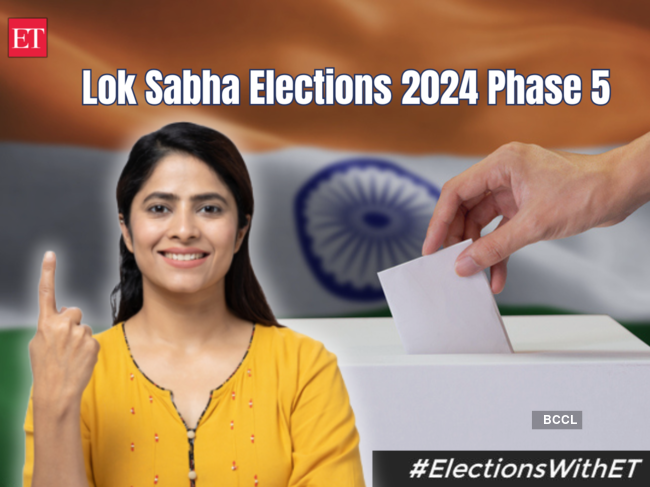 Voter turnout in phase 5 of 2024 Lok Sabha elections at 57.41%