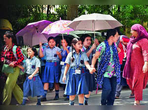 As heatwave alert looms, schools break early for summer vacation