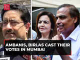 Ambanis, Birlas and other business tycoons cast their votes in Mumbai | Lok Sabha Elections 2024