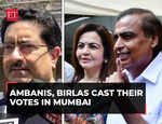 Ambanis, Birlas and other business tycoons cast their votes in Mumbai | Lok Sabha Elections 2024