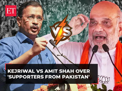 Amit Shah vs Kejriwal: HM says Delhi CM has more supporters in Pakistan, Kejriwal hits back