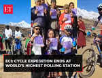 Shimla to Tashigang: Cycle expedition ends at world's highest Polling station on Indo-China border