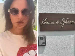 Sania Mirza shows off new nameplate for her home, fans laud tennis champion for moving on after divo:Image