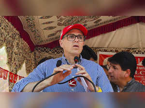 National Conference (NC) leader and party candidate from Baramulla constituency Omar Abdullah.