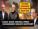 'PM Modi continued to stay on right side…': Israeli President commends India's support amid Gaza War
