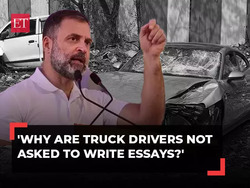 Pune Porsche accident: 'Why are truck drivers not asked to write essays?' asks Rahul Gandhi