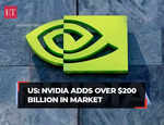 Nvidia adds over $200 billion in market, underscoring its dominance in chips for artificial intelligence