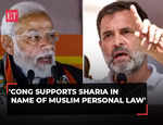 'Congress supports Sharia in name of Muslim Personal Law...': PM Modi at Mandi rally
