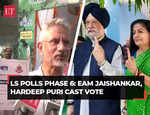 Lok Sabha Elections Phase 6: Voting underway for 58 seats; EAM Jaishankar, Hardeep Singh Puri among early voters