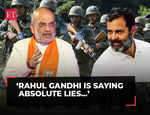 Amit Shah defends 'Agniveer Scheme', Slams Rahul Gandhi for falsehoods