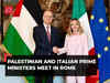 Gaza War: Palestinian and Italian prime ministers discuss efforts for cease-fire