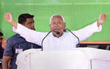 May Modi become 'mukhya mantri' again: Nitish Kumar faux pas in Bihar rally