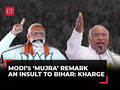Kharge on PM’s Mujra Remark: He has insulted Bihar by making such a comment