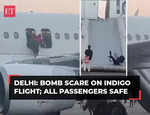 Bomb scare on Varanasi-bound IndiGo flight at Delhi airport, passengers evacuated