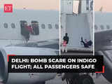 Bomb scare on Varanasi-bound IndiGo flight at Delhi airport, passengers evacuated