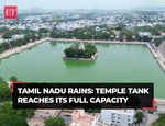Tamil Nadu rains: Vandiyur Mariamman Teppakulam temple tank reaches its full capacity