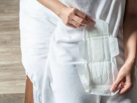 Change sanitary products regularly